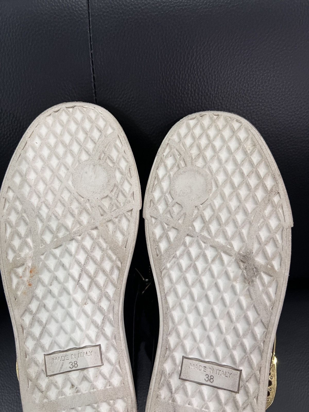 Giuseppe Zanotti Giuseppe Zanotti GZ Double Buckle High-Top Sneakers Size US 8 / IT 38 - 14 Thumbnail