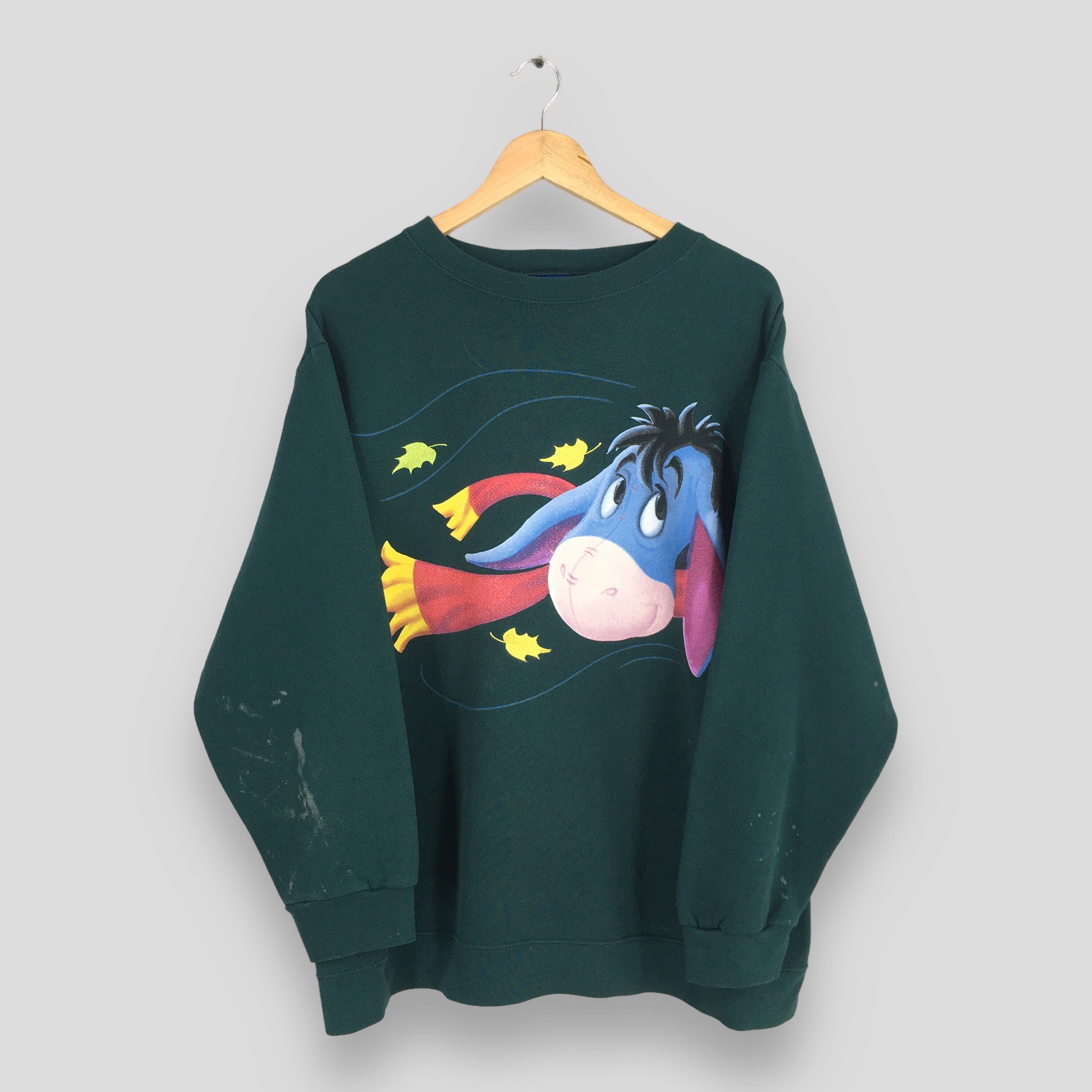 Disney Vintage Eeyore The Pooh And Friends Sweatshirt XLarge Size US XL / EU 56 / 4 - 1 Thumbnail