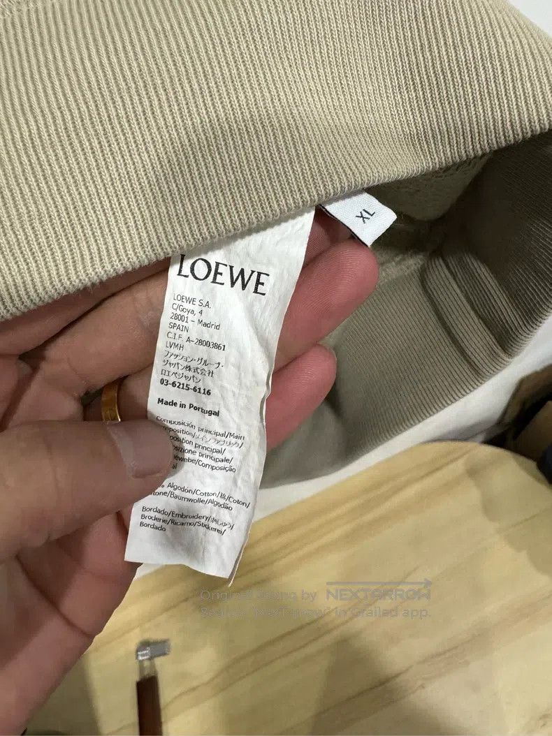 Loewe LOEWE Embroidered Sweatshirt Size XL / US 12-14 / IT 48-50 - 3 Thumbnail