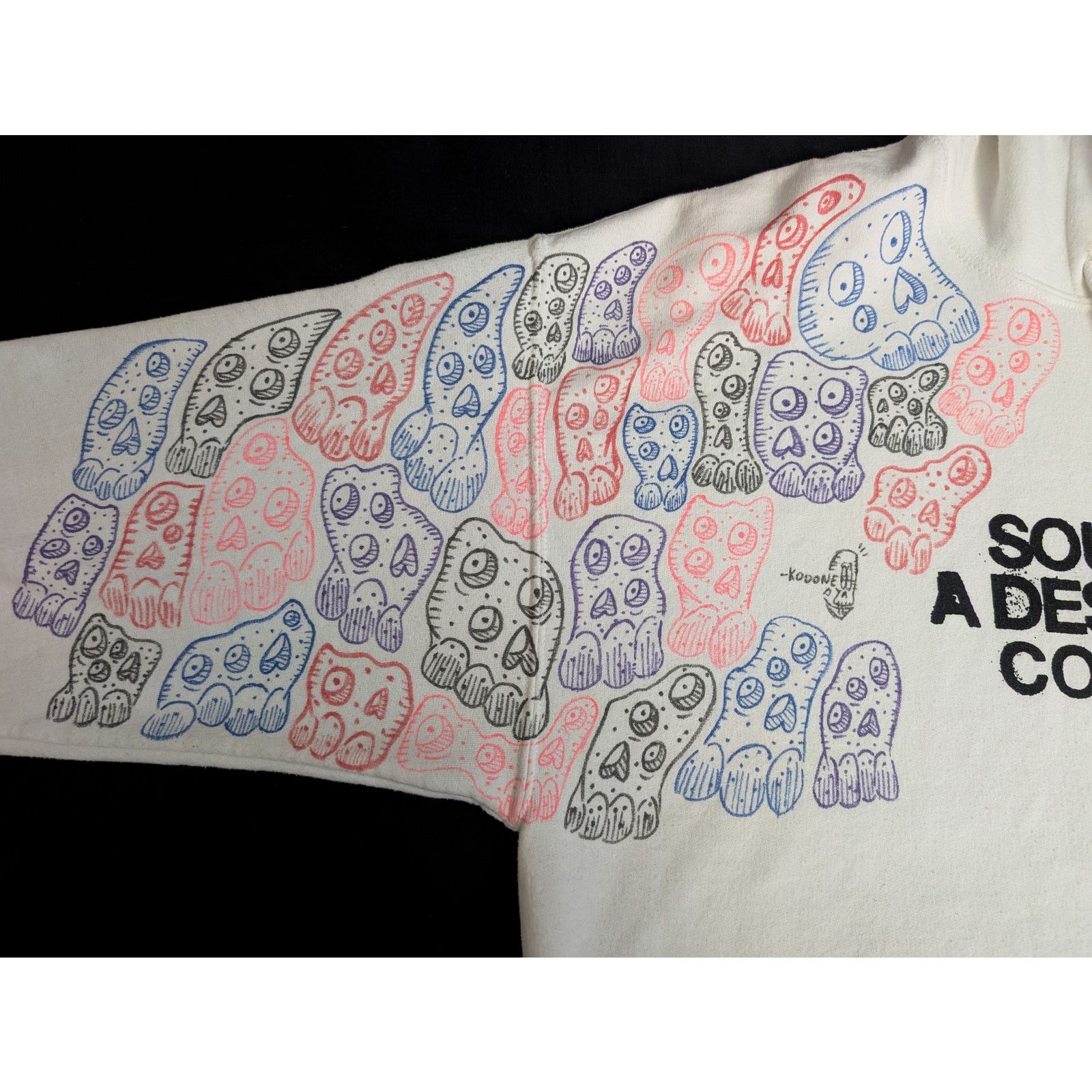 Kodone KODONE x DEATHAT5 Hoodie 1/1 XL 24x29 Size US XL / EU 56 / 4 - 5 Thumbnail