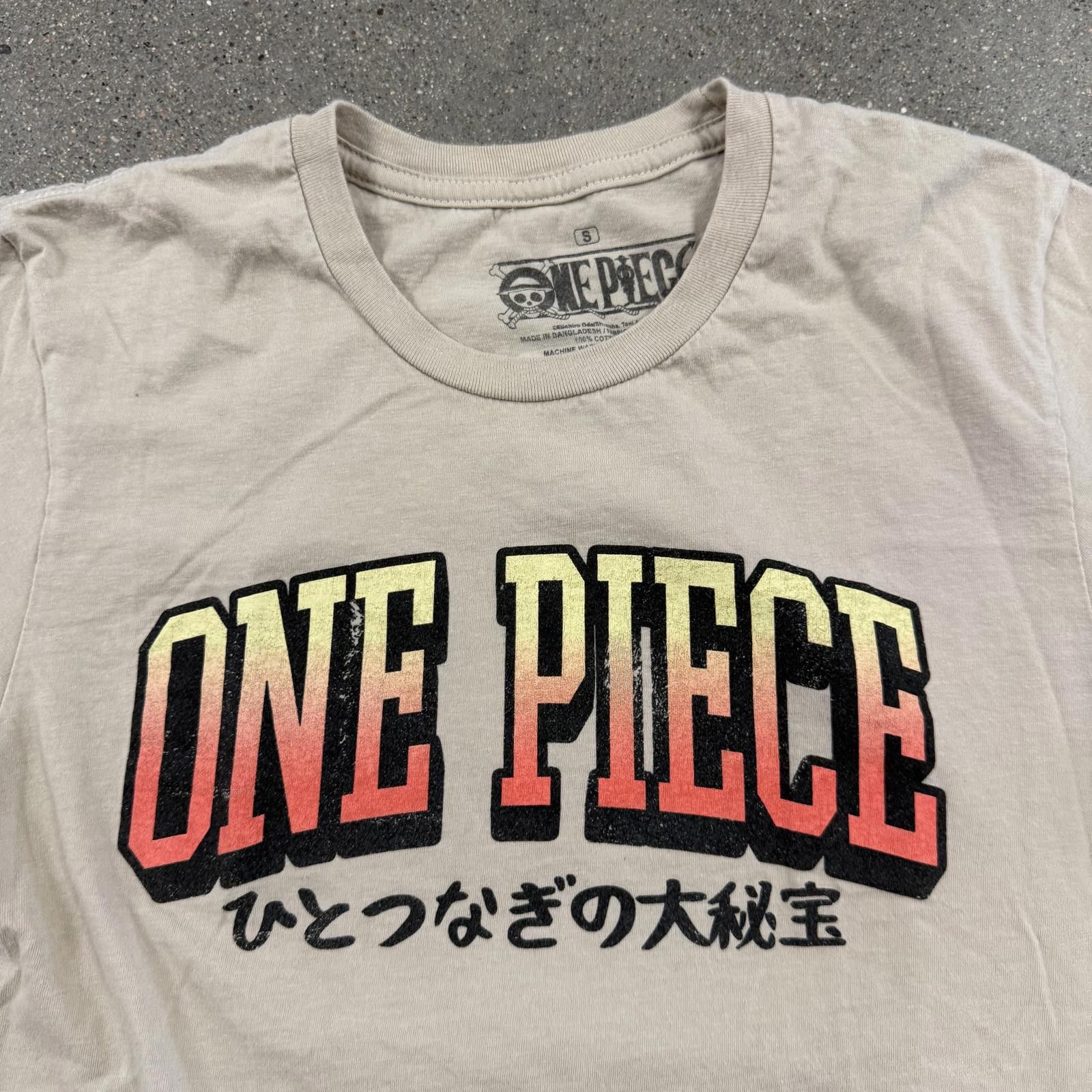 One Piece One Piece Monkey D Luffy 2 Sided Print Japanese Rare HTF - S Size US S / EU 44-46 / 1 - 3 Thumbnail