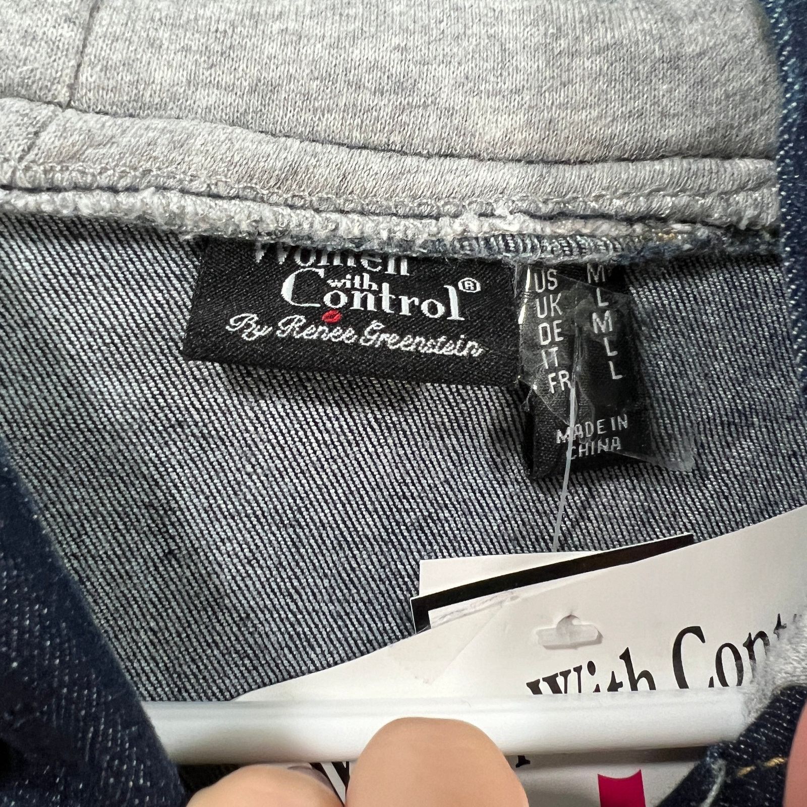 Other Women with Control My Denim Jacket Size M / US 6-8 / IT 42-44 - 3 Thumbnail
