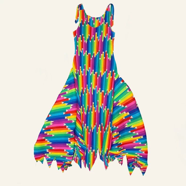 Issey Miyake Issey Miyake size:2 White pencil dress Size XS / US 0-2 / IT 36-38 - 1 Thumbnail