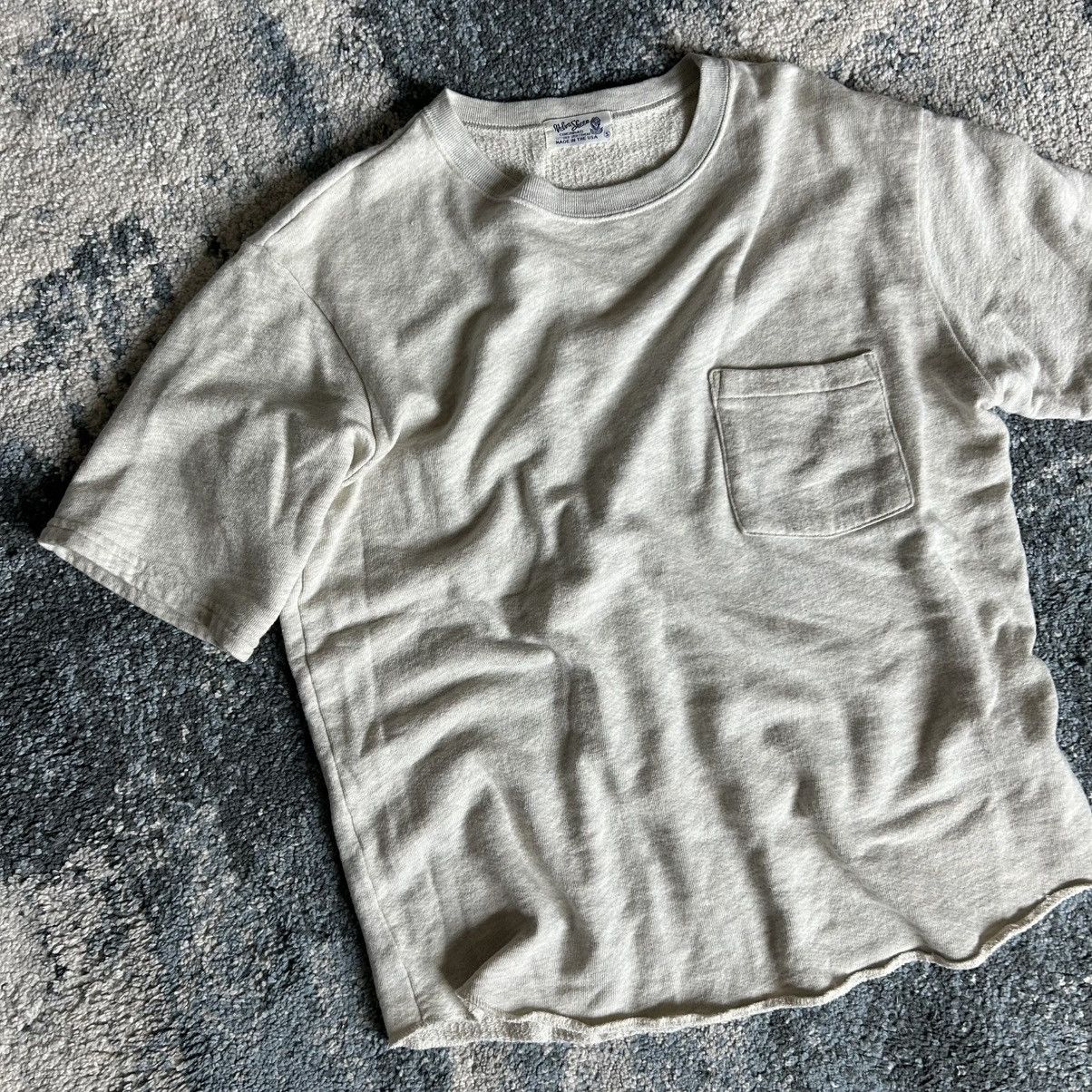 Velva Sheen WiDE BOXY CROPPED ViNTAGE LOOPBACK TERRY POCKET OATMEAL COZY Size US S / EU 44-46 / 1 - 8 Thumbnail