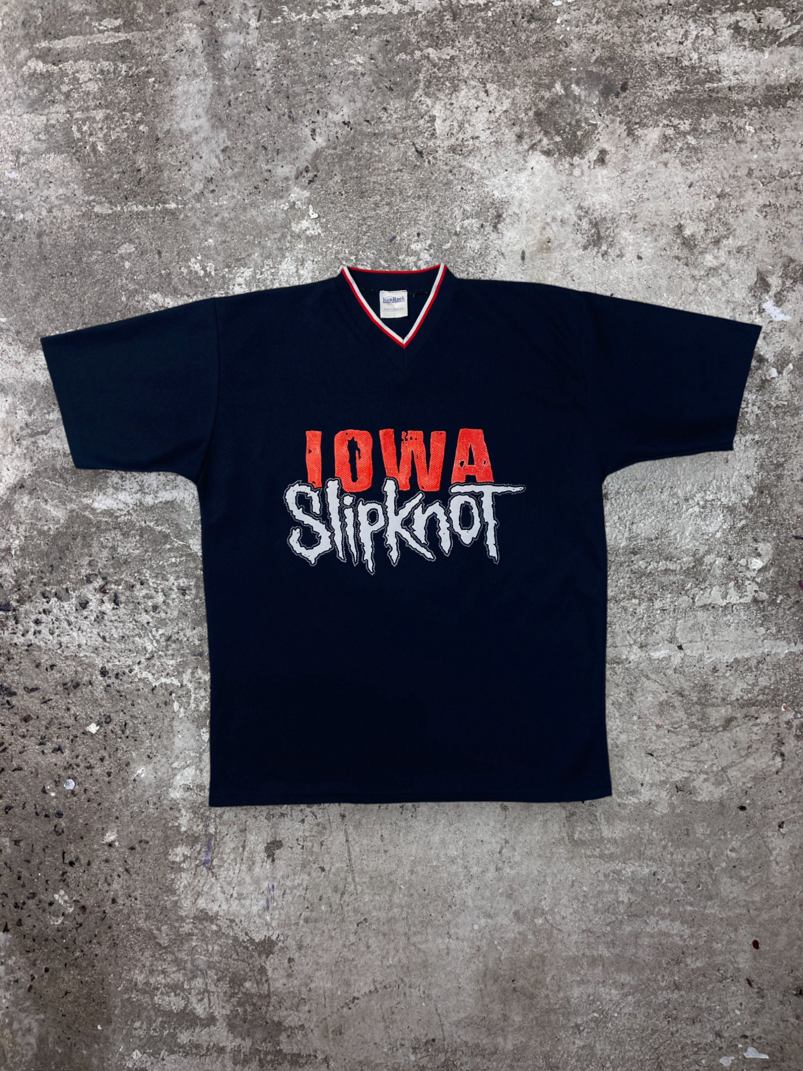 Band Tees 2001 SLIPKNOT IOWA ULTRA RARE Y2K VINTAGE JERSEY TEE - № 272 Size US L / EU 52-54 / 3 - 1 Thumbnail