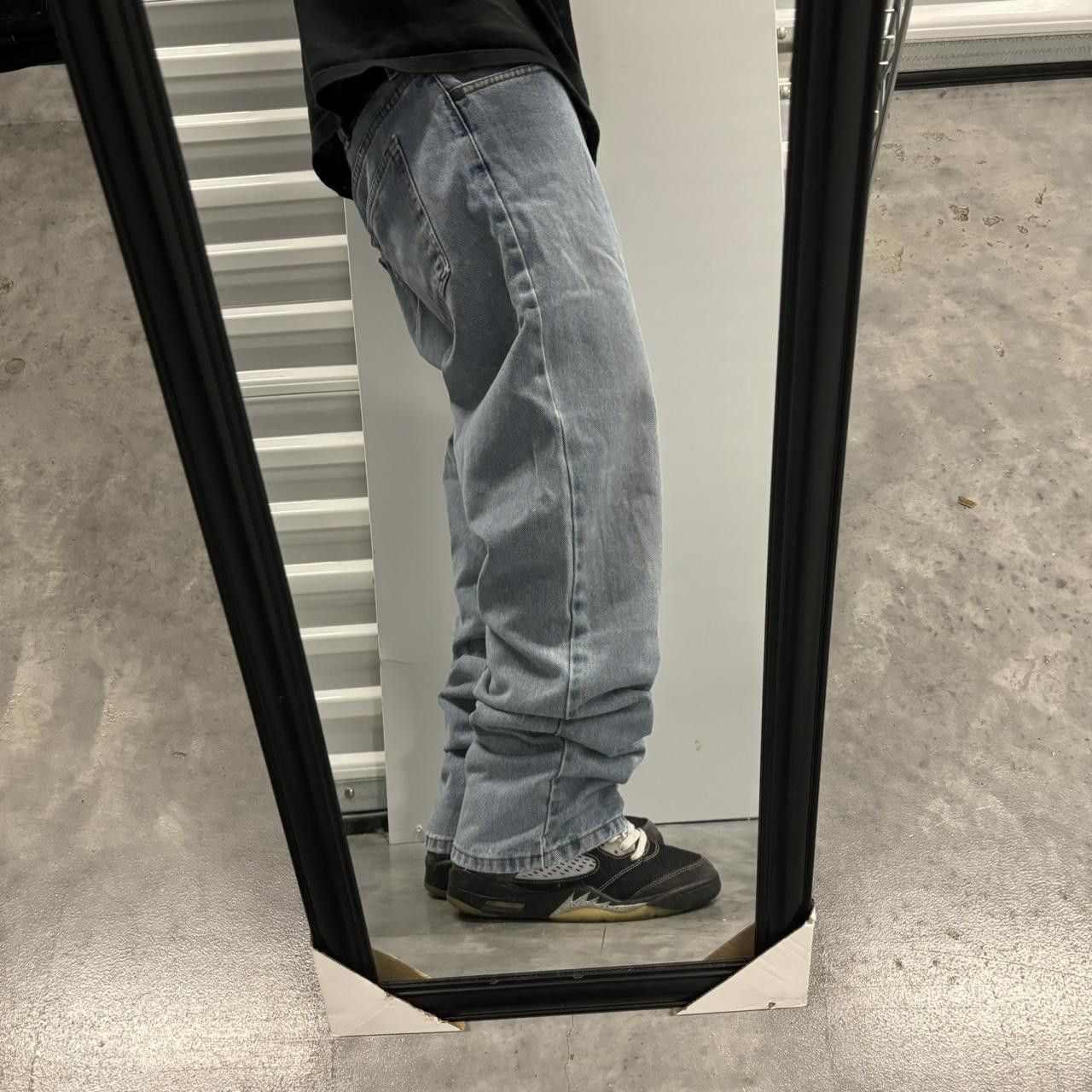 Japanese Brand × Vintage Crazy Vintage Y2K/2000s Light Wash Essential Denim Jeans! Size US 36 / EU 52 - 2 Thumbnail