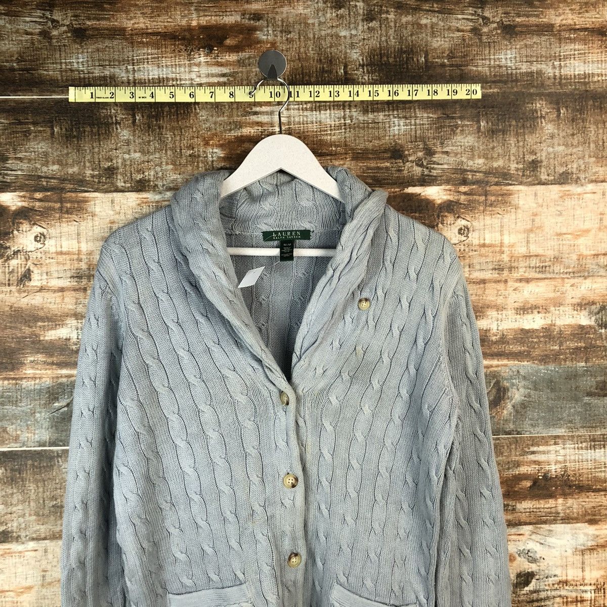 Ralph Lauren Ralph Lauren Light Blue Cardigan Knitwear #A1351 Size US M / EU 48-50 / 2 - 5 Thumbnail