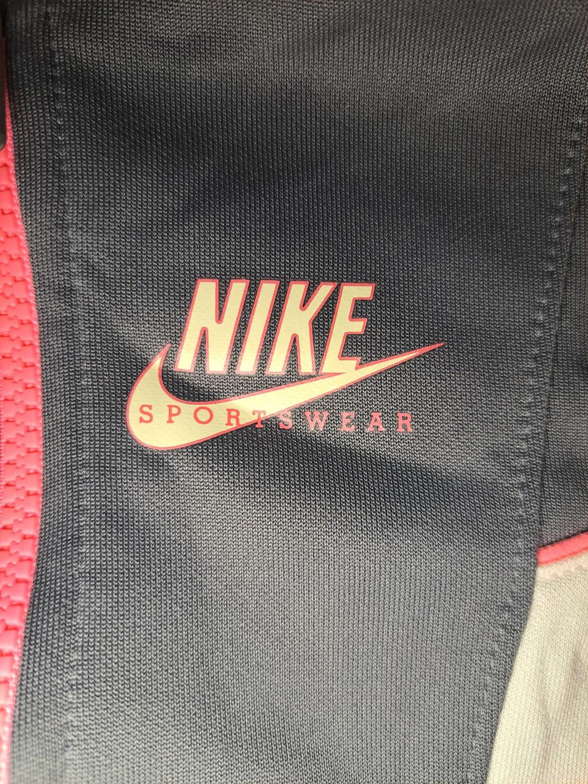 Nike Nike Activewear Jacket Girls XS 3-4 Years Gray Pink Full Zip Size XS / US 0-2 / IT 36-38 - 3 Thumbnail