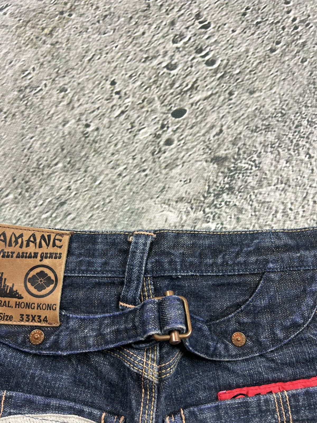 Evisu Evisu Yamane face jeans vintage selvedge denim Japan RARE Size US 33 - 8 Thumbnail
