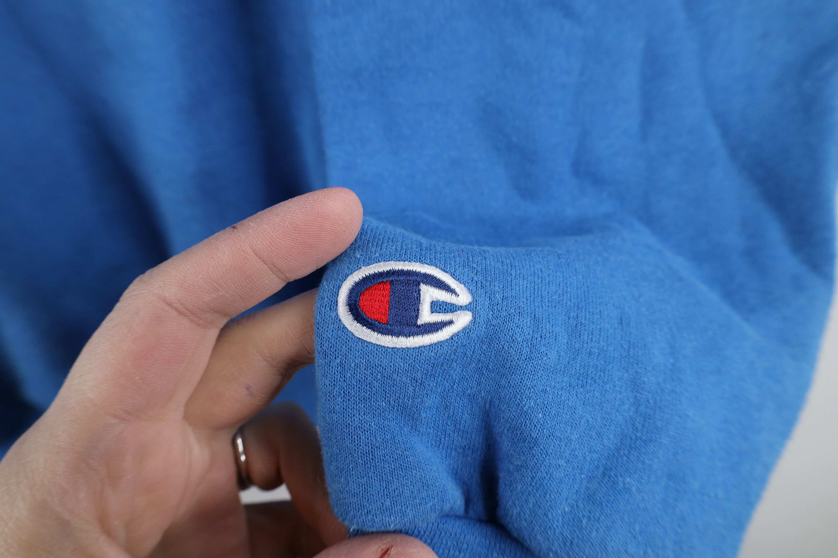 Champion × Vintage Vintage 90s Champion Spell Friends Giving Hoodie Sweatshirt Size US S / EU 44-46 / 1 - 5 Thumbnail