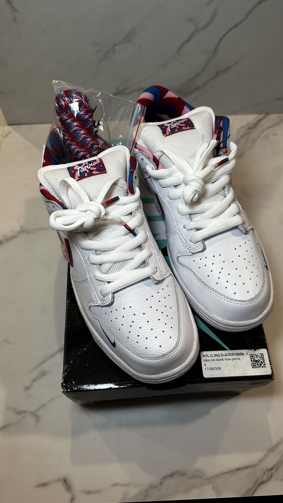 Nike Nike SB Dunk Low Parra Size US 9 / EU 42 - 1 Thumbnail
