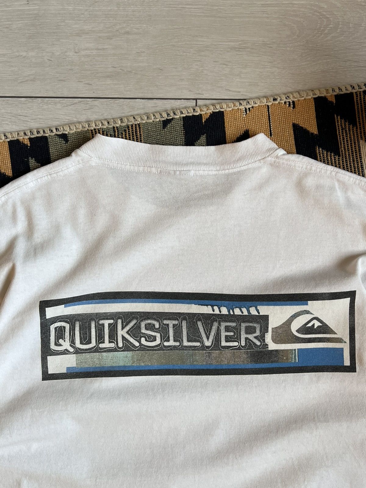 Quiksilver Quiksilver Vintage Big Logo Surf T-Shirt Size US L / EU 52-54 / 3 - 5 Thumbnail