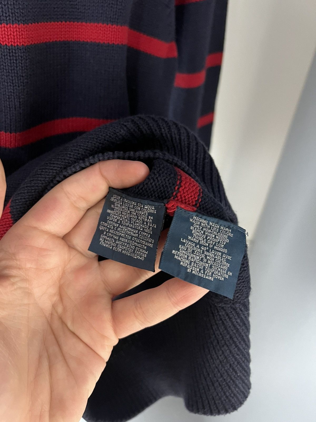 Polo Ralph Lauren VINTAGE POLO RALPH LAUREN KNIT SWEATER DESIGNER RETRO 90s Size US XS / EU 42 / 0 - 13 Thumbnail