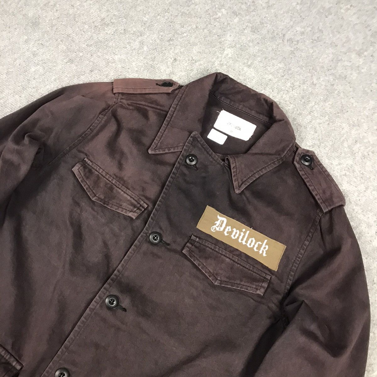 Devilock × Japanese Brand DEVILOCK SUN FADED BUTTON JACKET Size US S / EU 44-46 / 1 - 2 Thumbnail