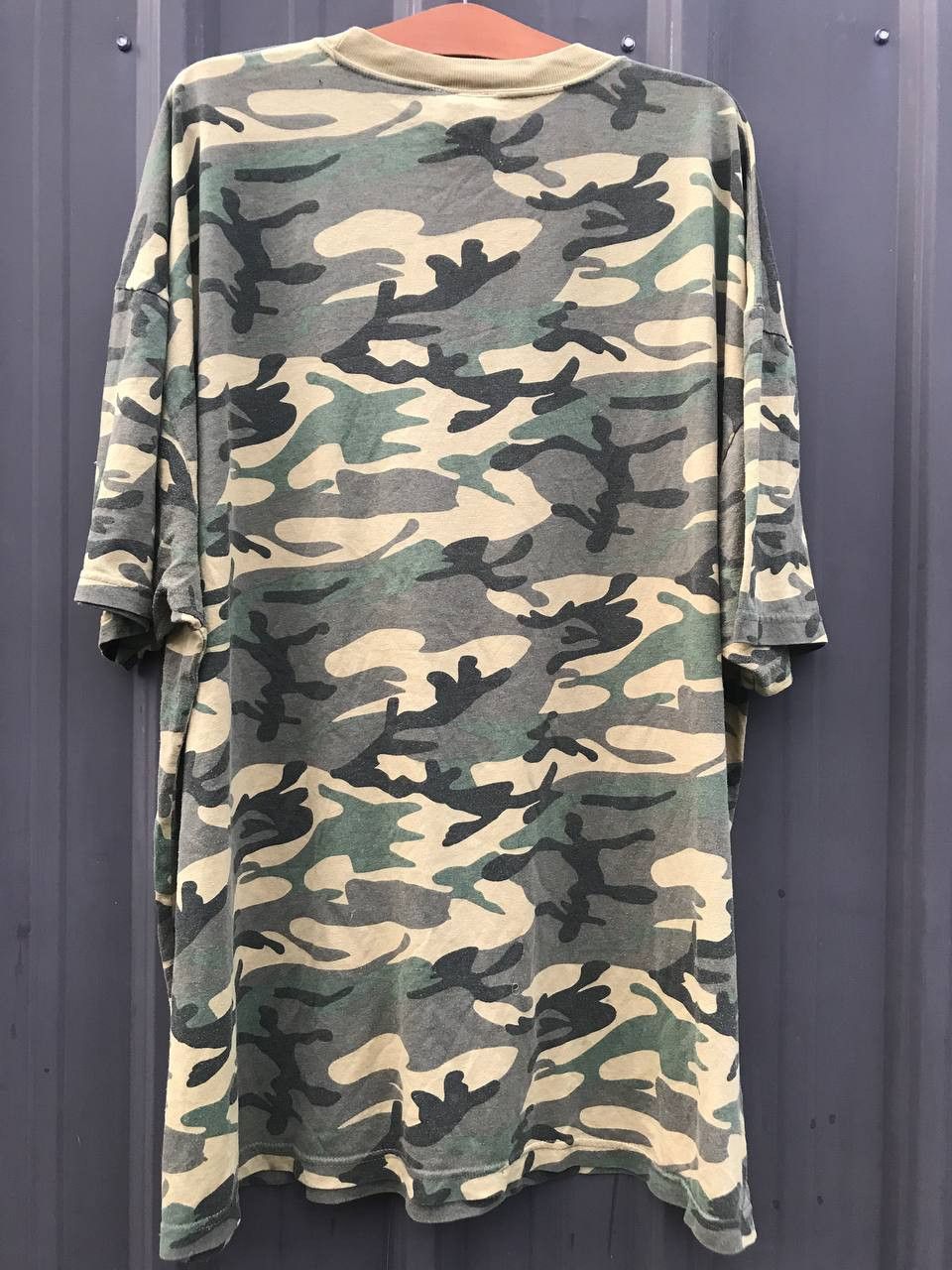 Vintage Vintage TOPGUN Movie Camo Tee Size US XL / EU 56 / 4 - 3 Thumbnail