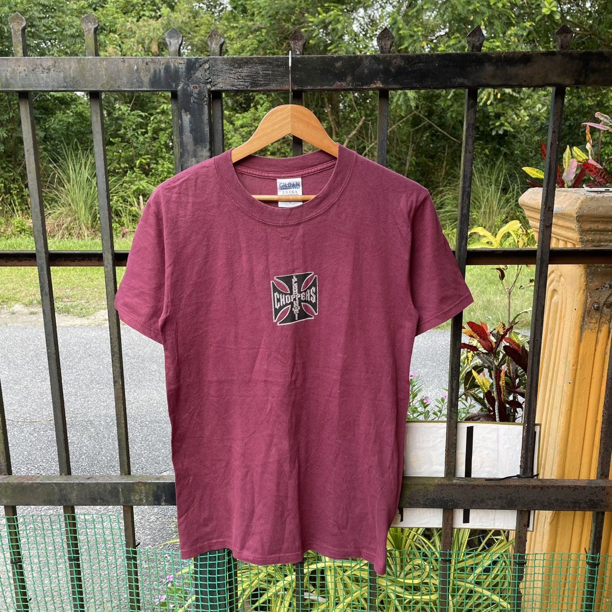 Other 🔥Vintage Y2K North Shore Hawaii Big Cross Bike Chopper Tee Size US S / EU 44-46 / 1 - 4 Thumbnail