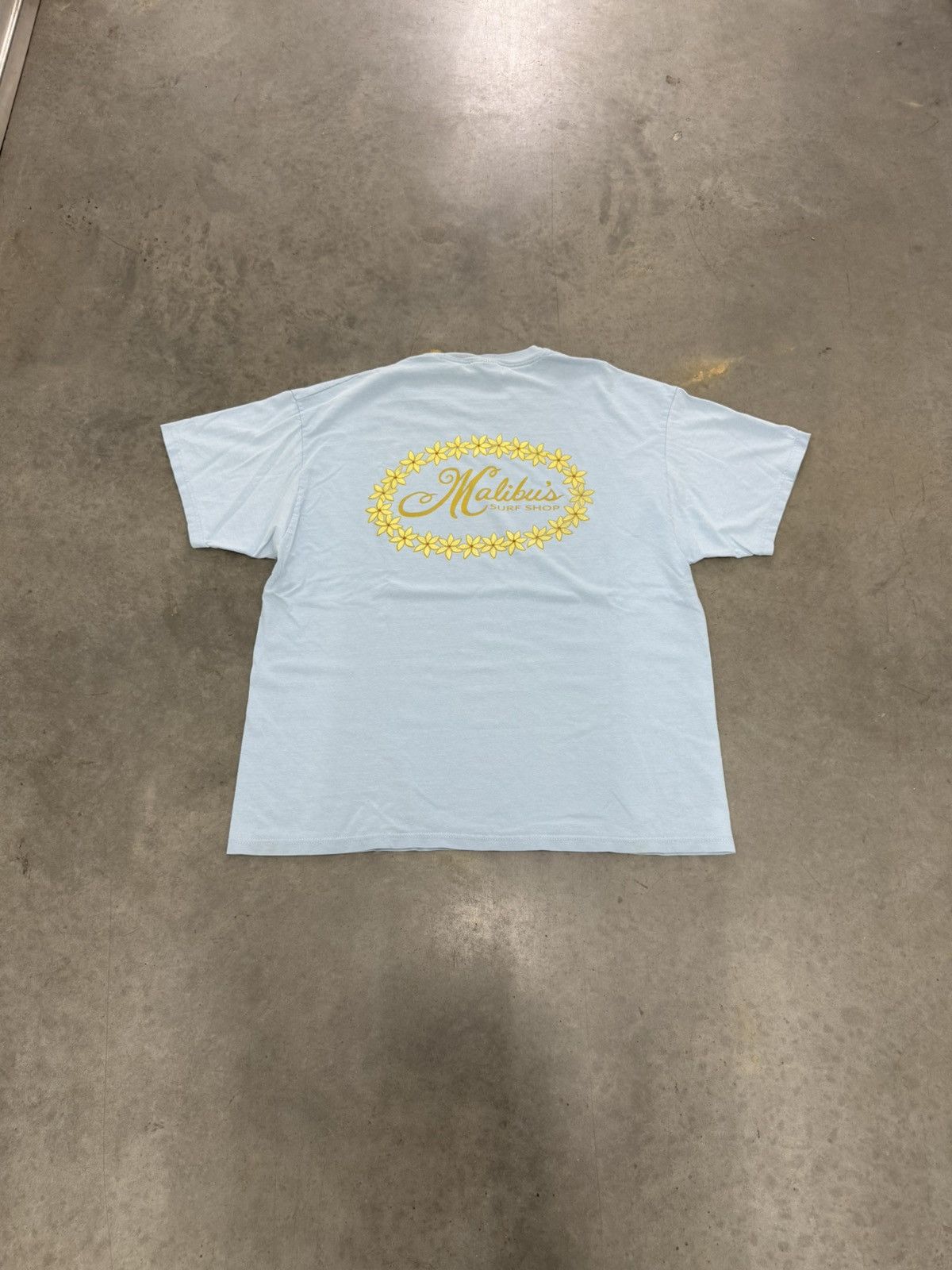 Billabong Malibus Surf Shop T Shirt Maryland Baby Blue Vintage 2000s Size US XL / EU 56 / 4 - 6 Thumbnail