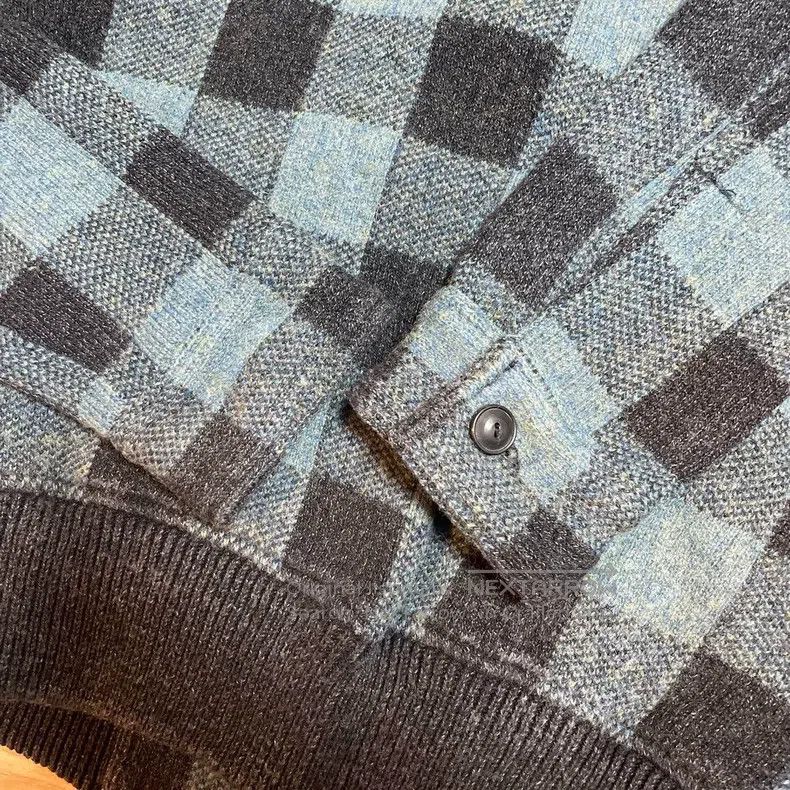 RRL Ralph Lauren RRL Ralph Lauren Classic blue-dyed wool checkered jacket Size US S / EU 44-46 / 1 - 5 Thumbnail