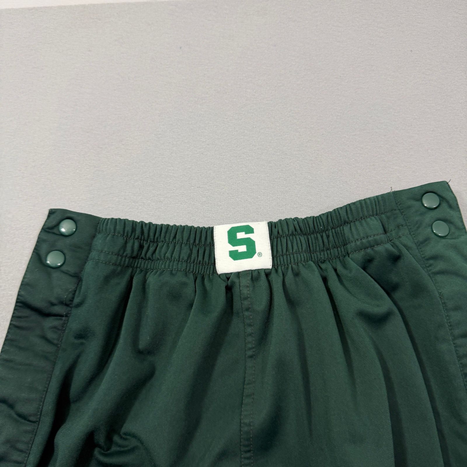 Vintage Vintage Michigan State Spartans Tear Away Warm Up Pants Size US 30 / EU 46 - 4 Thumbnail