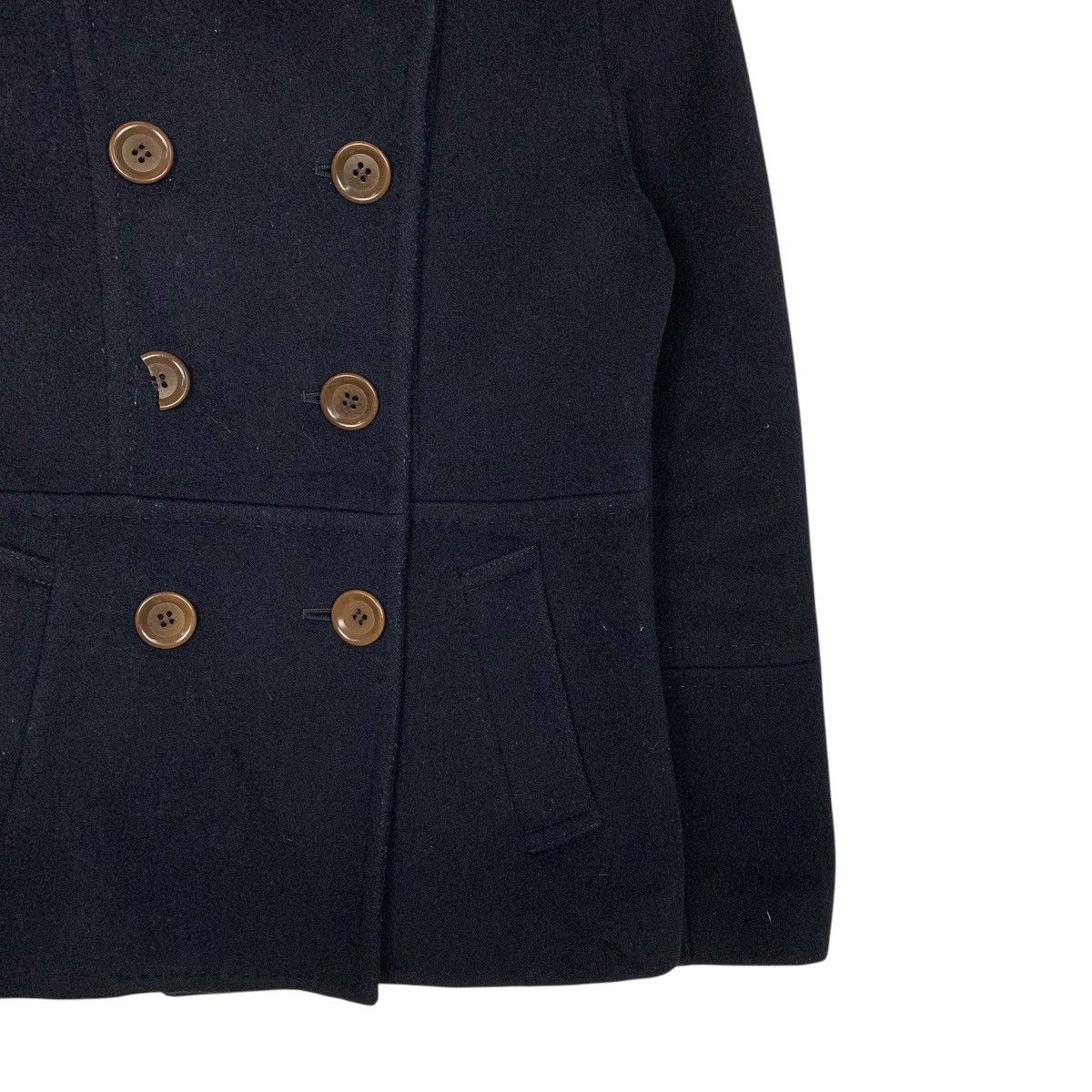 Japanese Brand Spick And Span Double Breasted Wool Cashmere Jacket Size S / US 4 / IT 40 - 4 Thumbnail