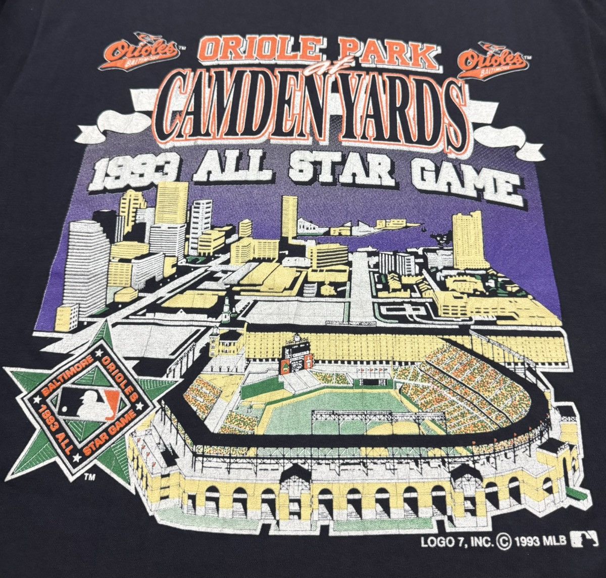 MLB × Vintage Vintage 90’s Baltimore Orioles MLB All Star Game Size US L / EU 52-54 / 3 - 3 Thumbnail