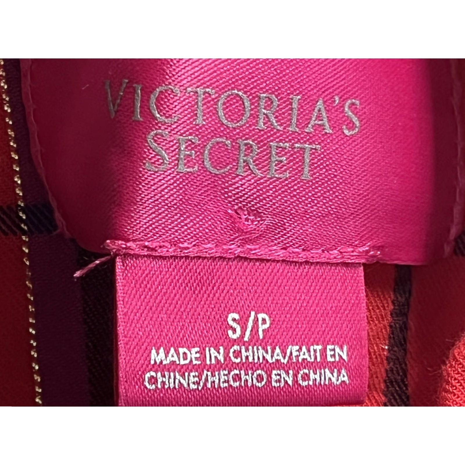 Victoria's Secret Victoria's Secret Pajama Set Flannel Plaid 2-Piece Women S Purple Red Christmas Holiday Winter Size S / US 4 / IT 40 - 6 Thumbnail