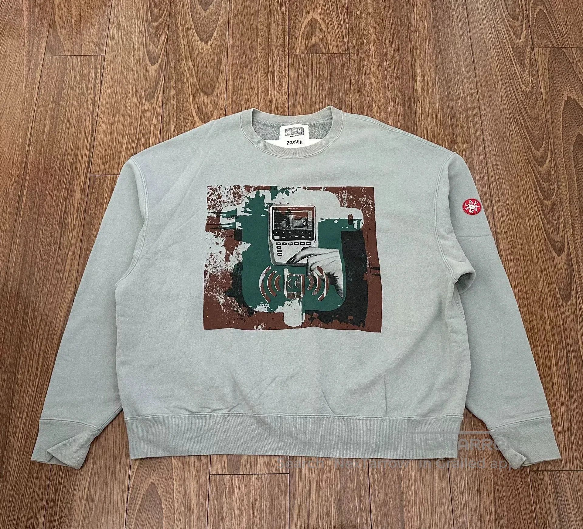 Cav Empt C.E Cavempt Sweater with Nokia Graphic. Size US XL / EU 56 / 4 - 1 Thumbnail