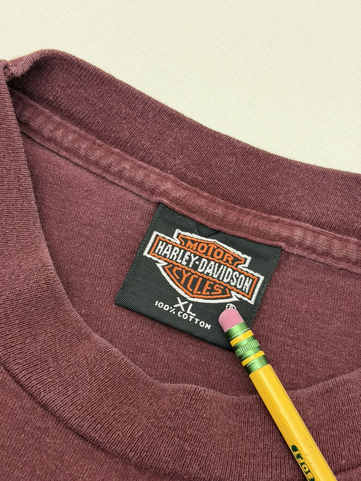 Harley Davidson Vintage 90s Harley Davidson Owners Group Pocket Tee XL USA Size US XL / EU 56 / 4 - 6 Thumbnail