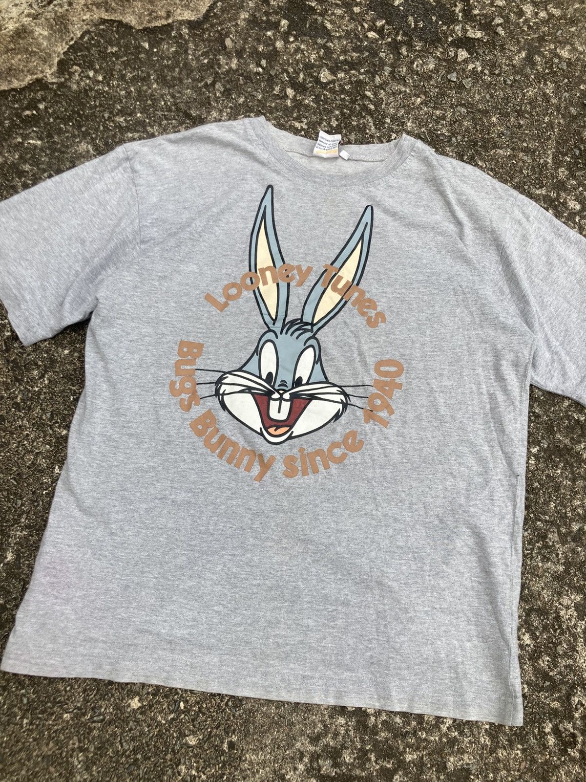 1997 Looney Tunes Bugs Bunny Double Sided Warner Bros Tee