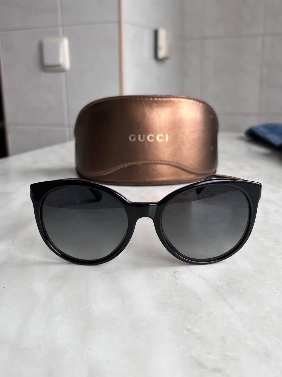 Vintage Gucci Sunglasses Vintage Eyewear's GG3820/S GG Logo Golden Size ONE SIZE - 3 Thumbnail