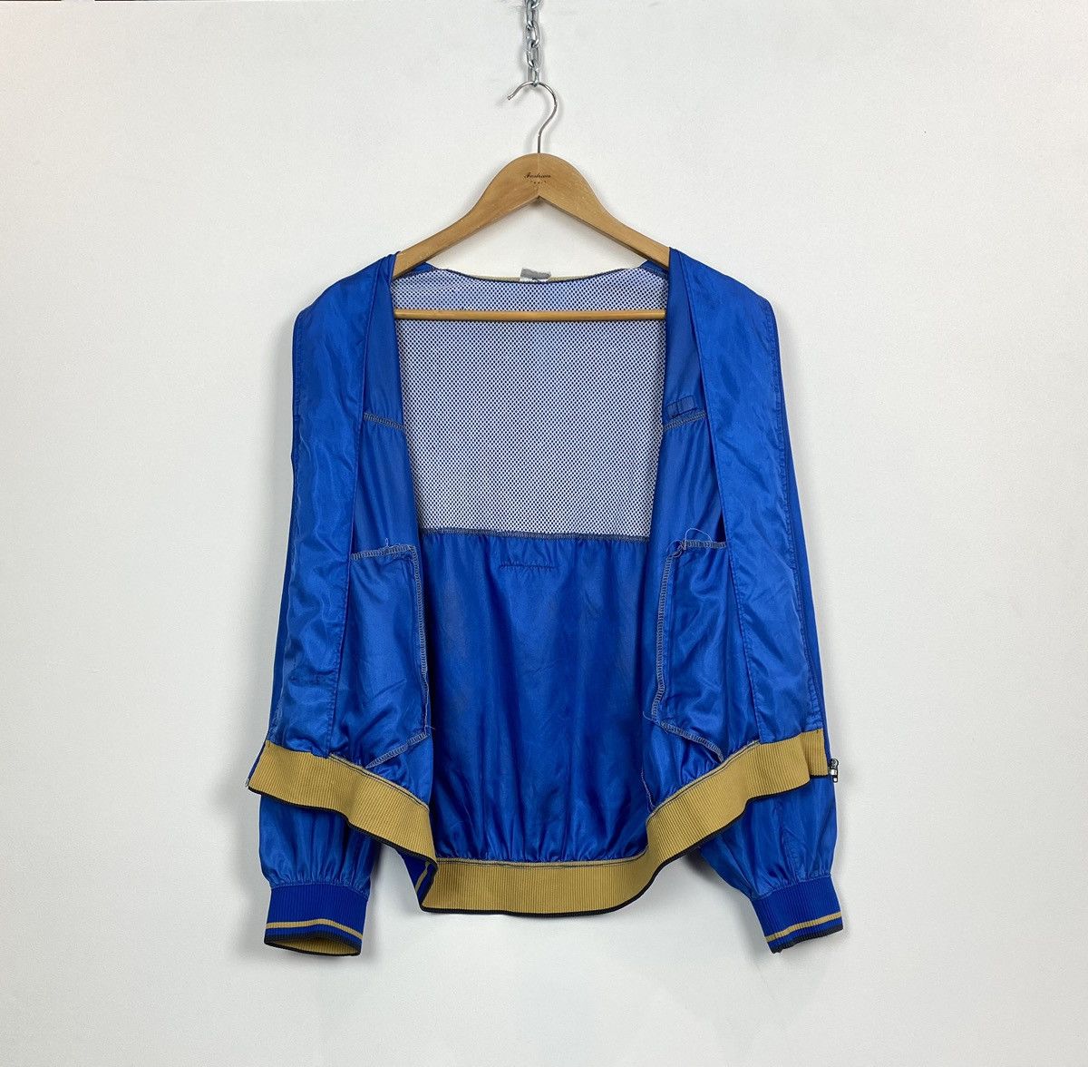 Nike Vintage 90s Nike Sport Long Sleeve Full Zip Track Jacket Top Size US M / EU 48-50 / 2 - 6 Thumbnail