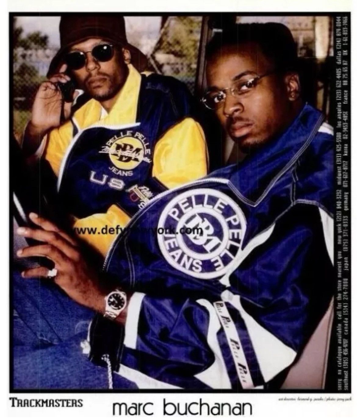 Marc Buchanan × Pelle Pelle × Vintage Marc Buchanan Pelle Pelle Jacket **Style Worn By 2Pac** Vtg Size US M / EU 48-50 / 2 - 9 Thumbnail