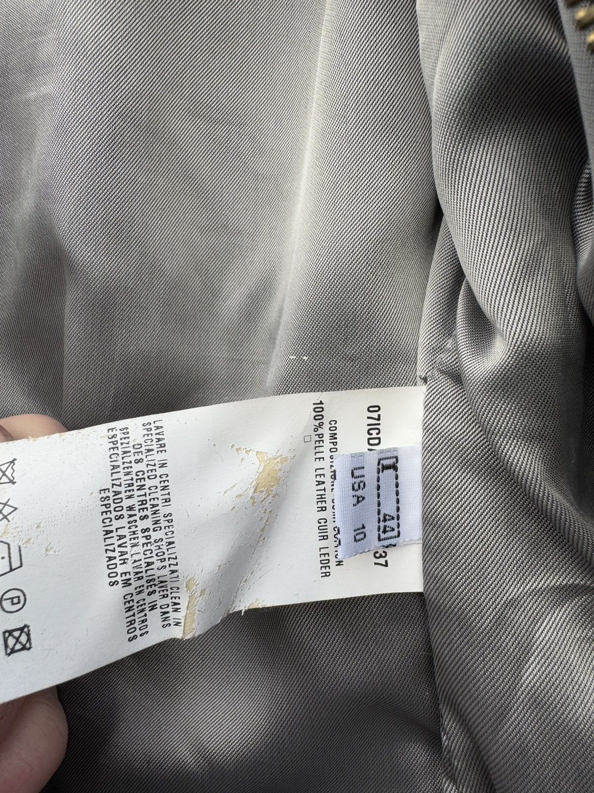 Roberto Cavalli Roberto Cavalli Vintage Leather Jacket Size 44 Size M / US 6-8 / IT 42-44 - 9 Thumbnail