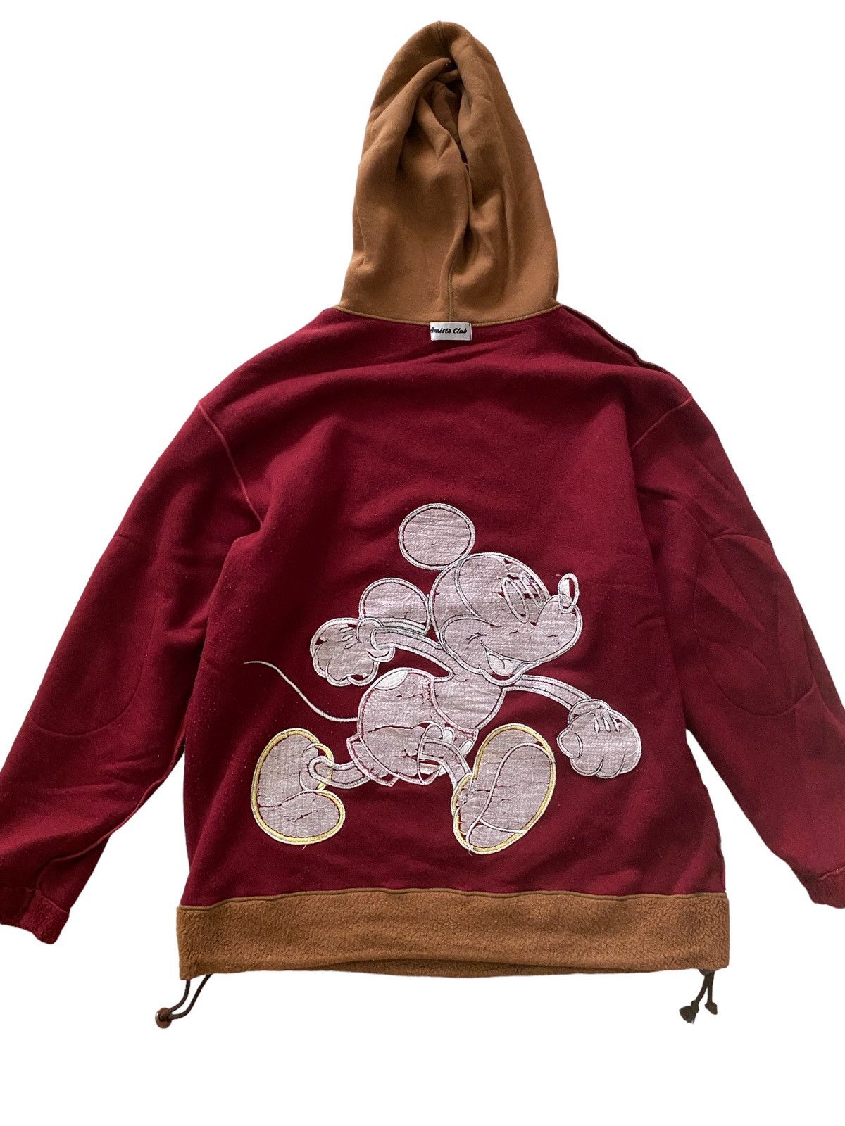 Mickey Mouse × Vintage Vintage Mickey Mouse Big logo oversized Sherpa Hoodie Size US L / EU 52-54 / 3 - 12 Thumbnail