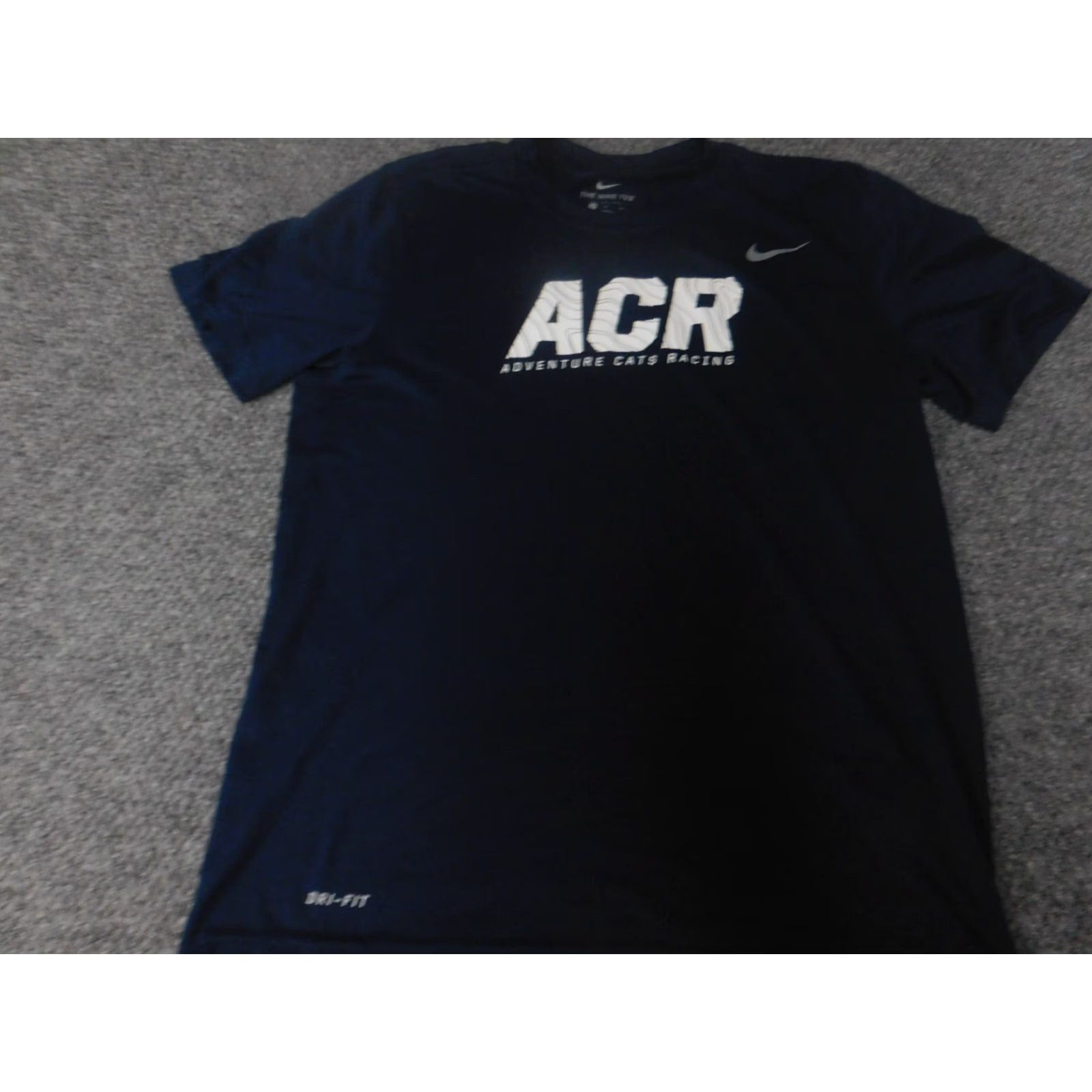 Nike Nike Dri-Fit Shirt Mens Medium Blue Crew Neck Short Sleeve Cotton T-Shirt All Seasons Regular Brand Nike Mens |- Size US M / EU 48-50 / 2 - 3 Thumbnail