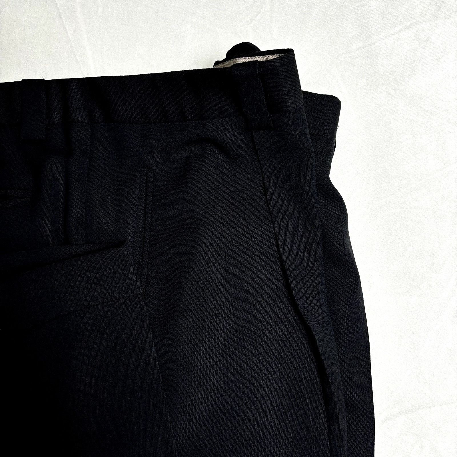 Zanella Zanella for Nordstrom Men's Pleated Dress Pants Black 44x31. Size 44L - 5 Thumbnail