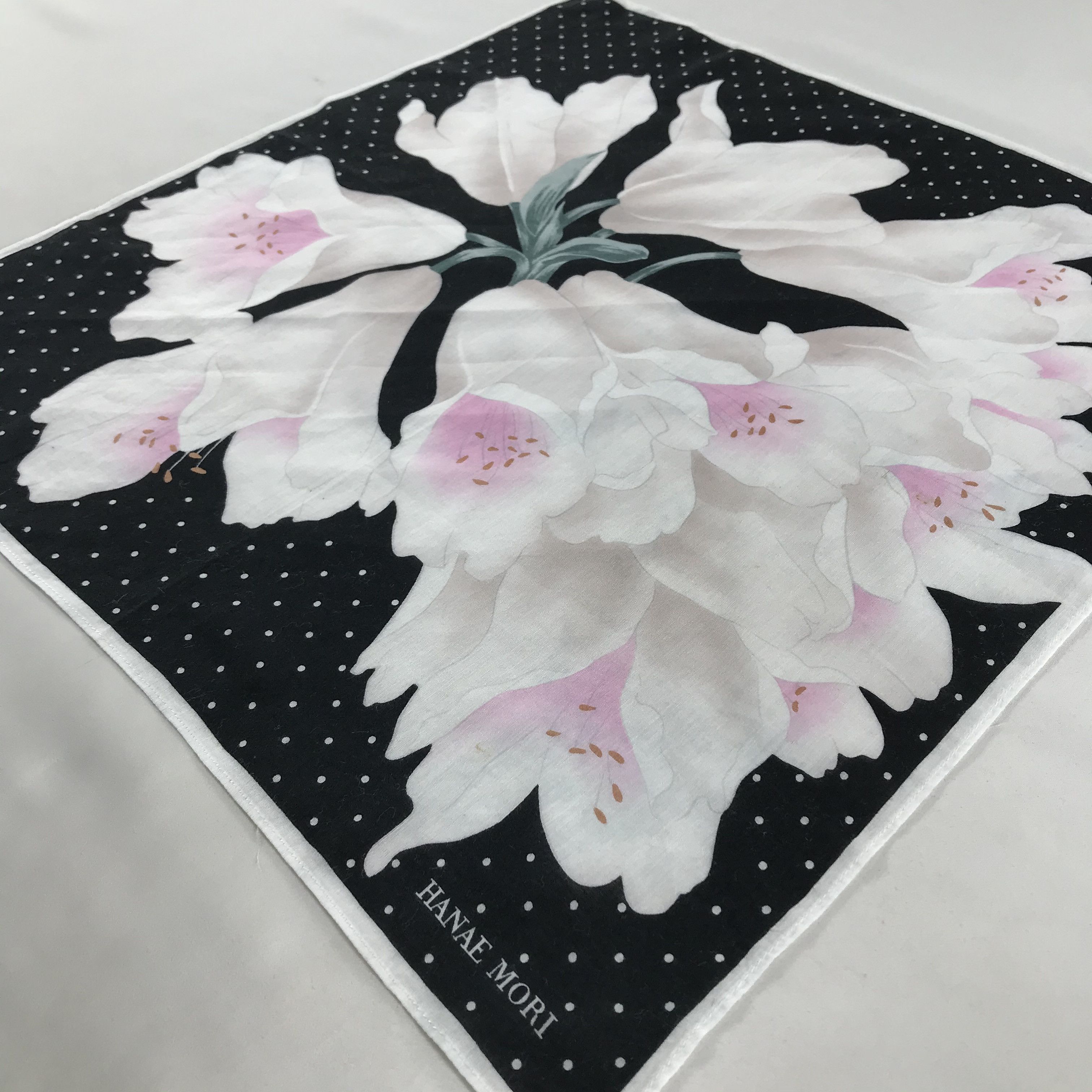 Hanae Mori × Vintage Hanae Mori Handkerchief / Neckerchief / Bandana Size ONE SIZE - 4 Thumbnail