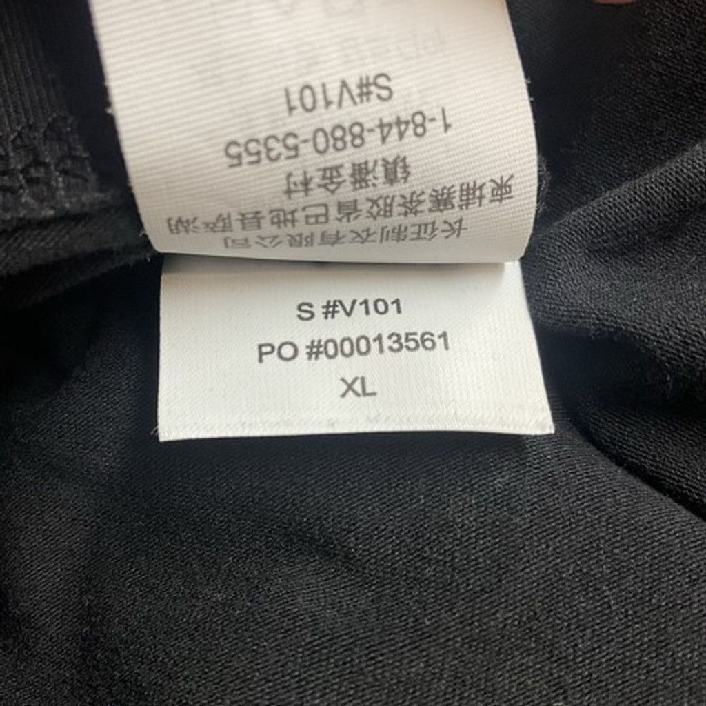 Vuori Vuori Tuvalu Black Cotton Blend Short Sleeve T-Shirt Men XL Size US XL / EU 56 / 4 - 4 Thumbnail