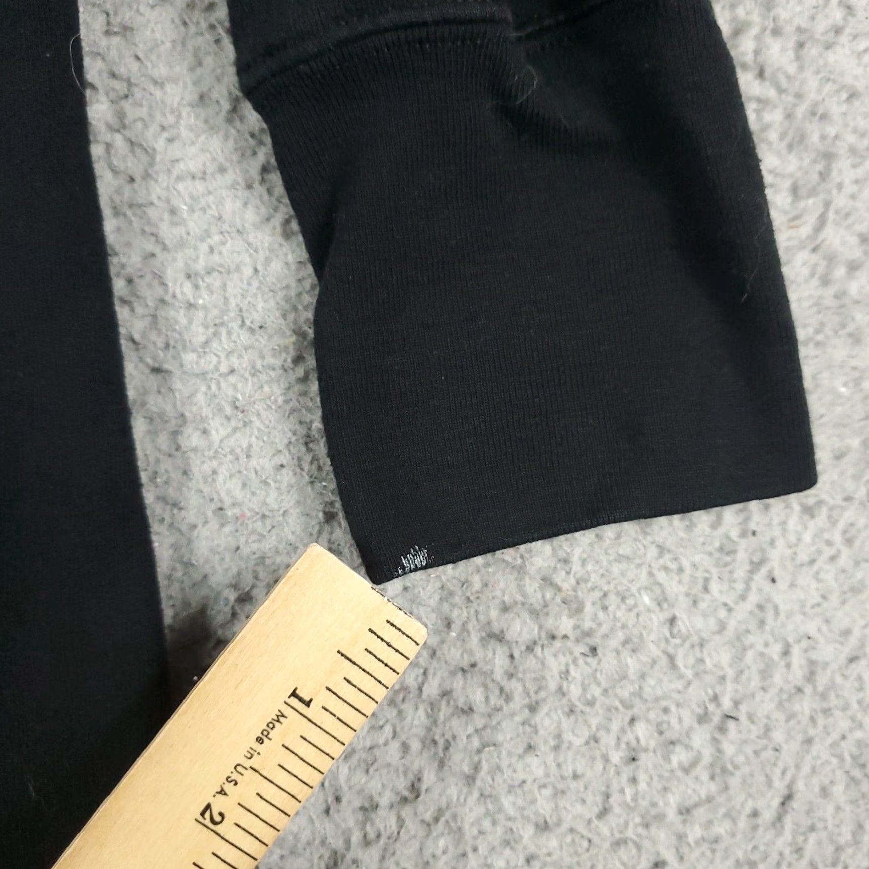 Champion VINTAGE Champion Hoodie Women’s 1X Casual Pullover Black Knit Sweatshirt All Seasons Size XL / US 12-14 / IT 48-50 - 6 Thumbnail