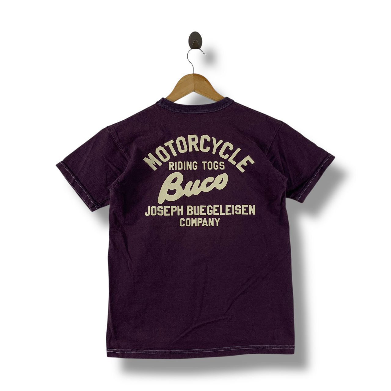Japanese Brand × The Real McCoy's THE REAL Mc COYS BUCO motorcycle riding togs printed tee Size US S / EU 44-46 / 1 - 1 Thumbnail