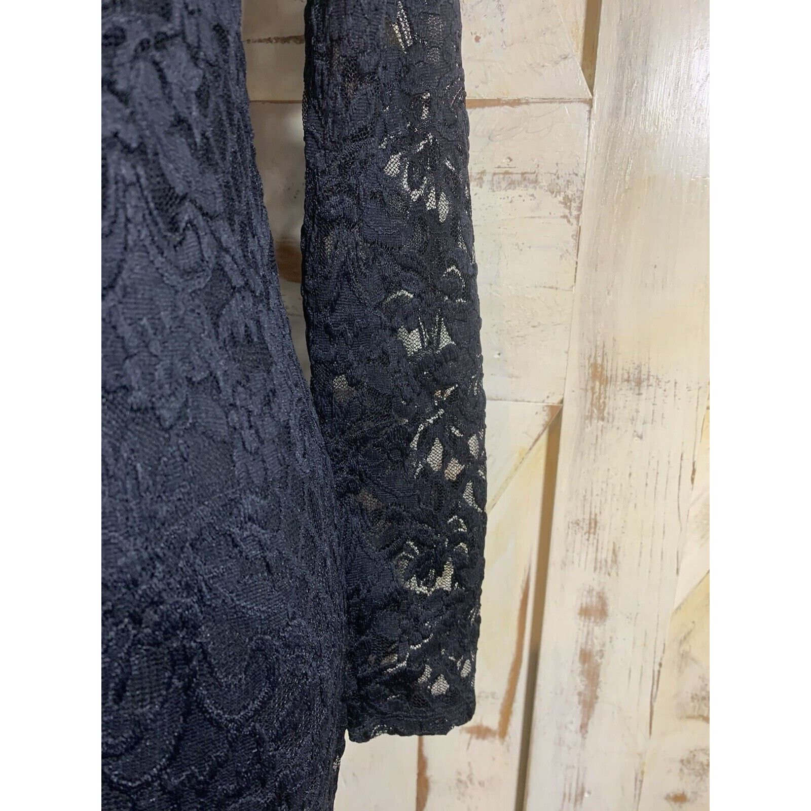 Bar III Bar III Women Lace Bodycon Dress Deep Black Size XS Size XS / US 0-2 / IT 36-38 - 5 Thumbnail