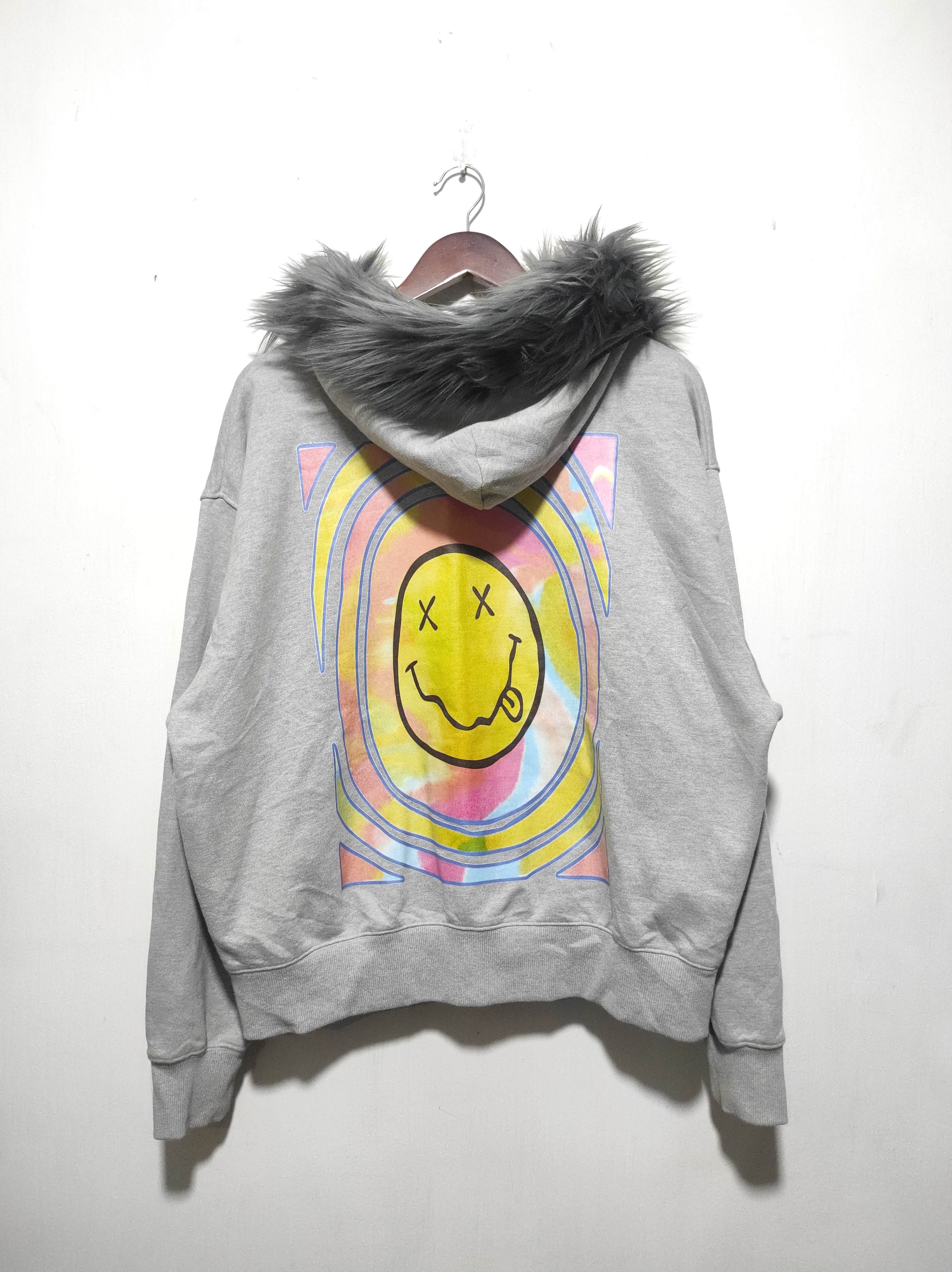 Hysteric Glamour Custom Nirvana Double Zip Fur Boxy Hoodie i6w9 LBG style Size US L / EU 52-54 / 3 - 19 Thumbnail
