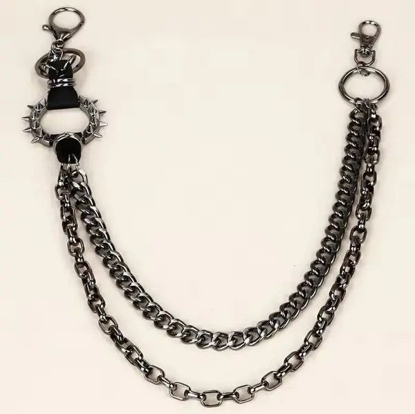 Jewelry Hip-hop Pants Belt Chains Jewelry Accessories Size ONE SIZE - 1 Thumbnail