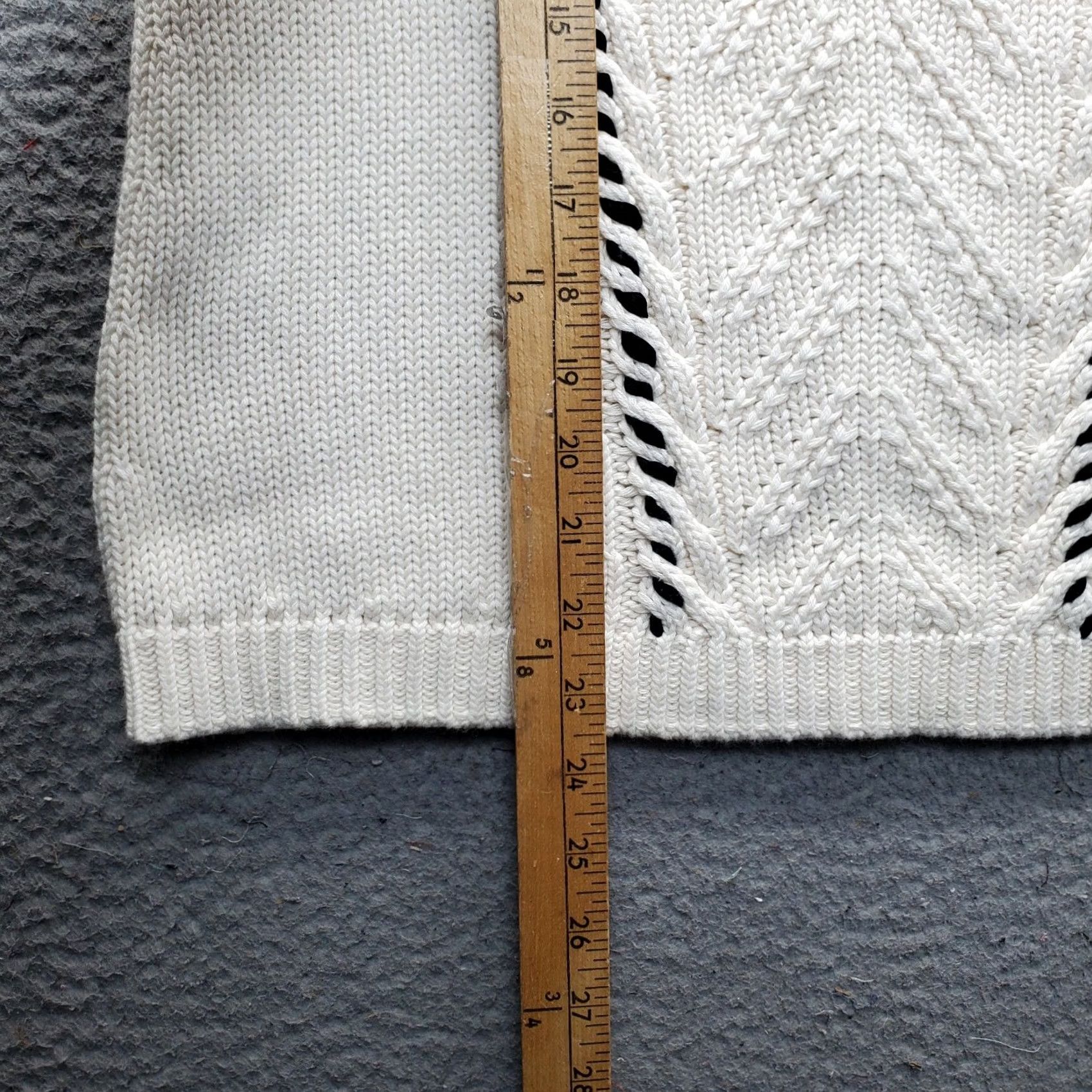 Loft LOFT Womens Size S Tan Chunky-Knit Sleeveless Sweater Vest, Knitted, Casual, Fall Winter, 100% Cotton, Crew Neck, Breathable, Regular Fit, NWOT Size S / US 4 / IT 40 - 3 Thumbnail