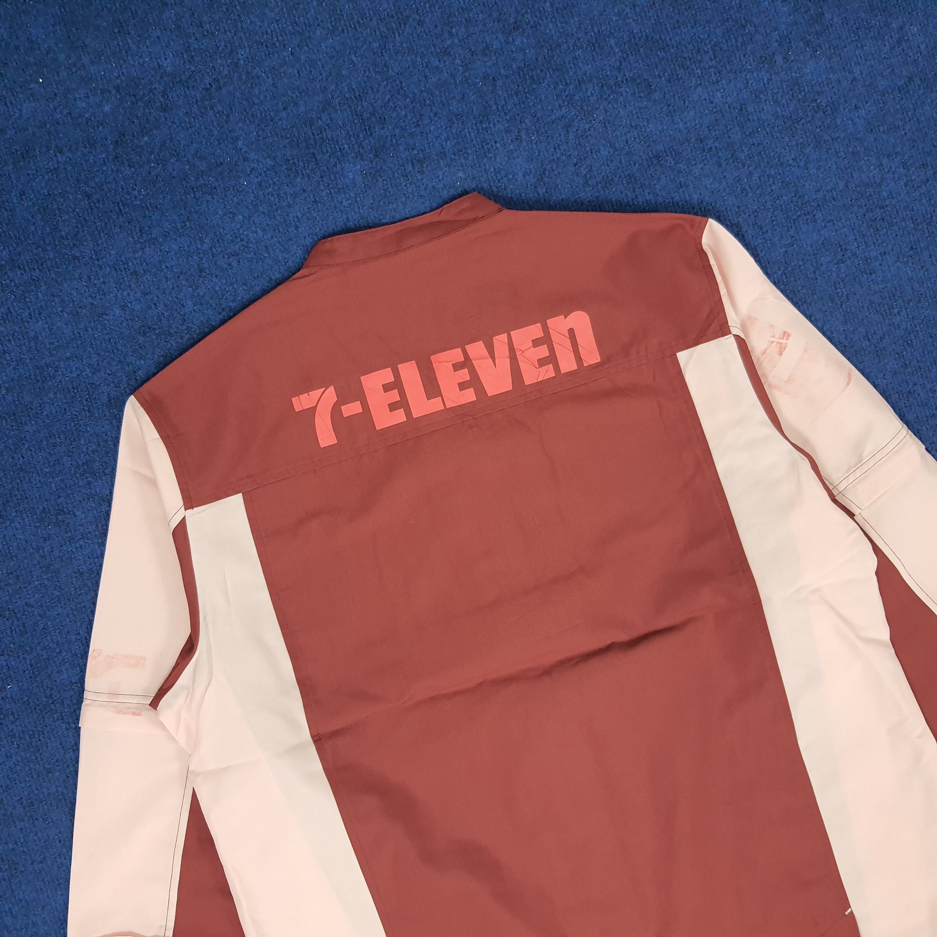 Japanese Brand × Vintage Vintage 7 Eleven Japanese Brand Staff Uniform Jacket Size US L / EU 52-54 / 3 - 4 Thumbnail
