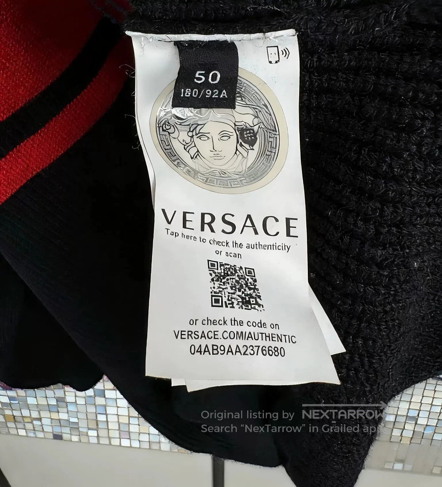 Versace Versace Medusa Print Wool Sweater. Size US M / EU 48-50 / 2 - 2 Thumbnail