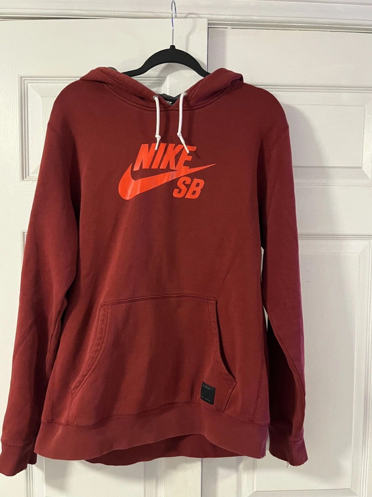 Nike SB Vintage Nike SB Pullover Hoodie (Early-Late 2010's) Size US L / EU 52-54 / 3 - 2 Thumbnail