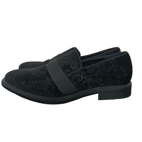 Other Bruno Marc Velvet Tuxedo Men's Dress Shoes Slip On Loafers M Size US 12 / EU 45 - 3 Thumbnail