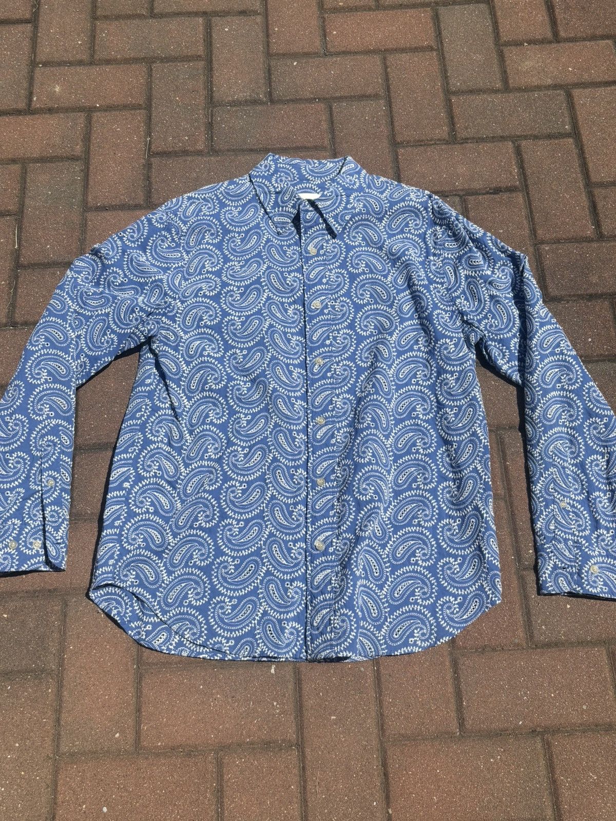 Aime Leon Dore Aime Leon Dore Paisley Embroidered Shirt SS24 Size US M / EU 48-50 / 2 - 1 Thumbnail