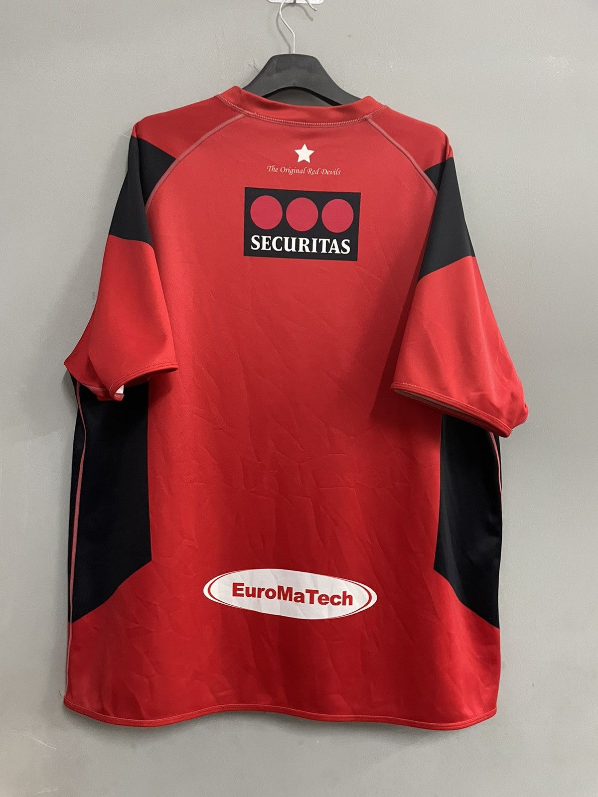 Under Armour Vintage SALFORD RED DEVILS Rugby Jersey Size US XXL / EU 58 / 5 - 5 Thumbnail